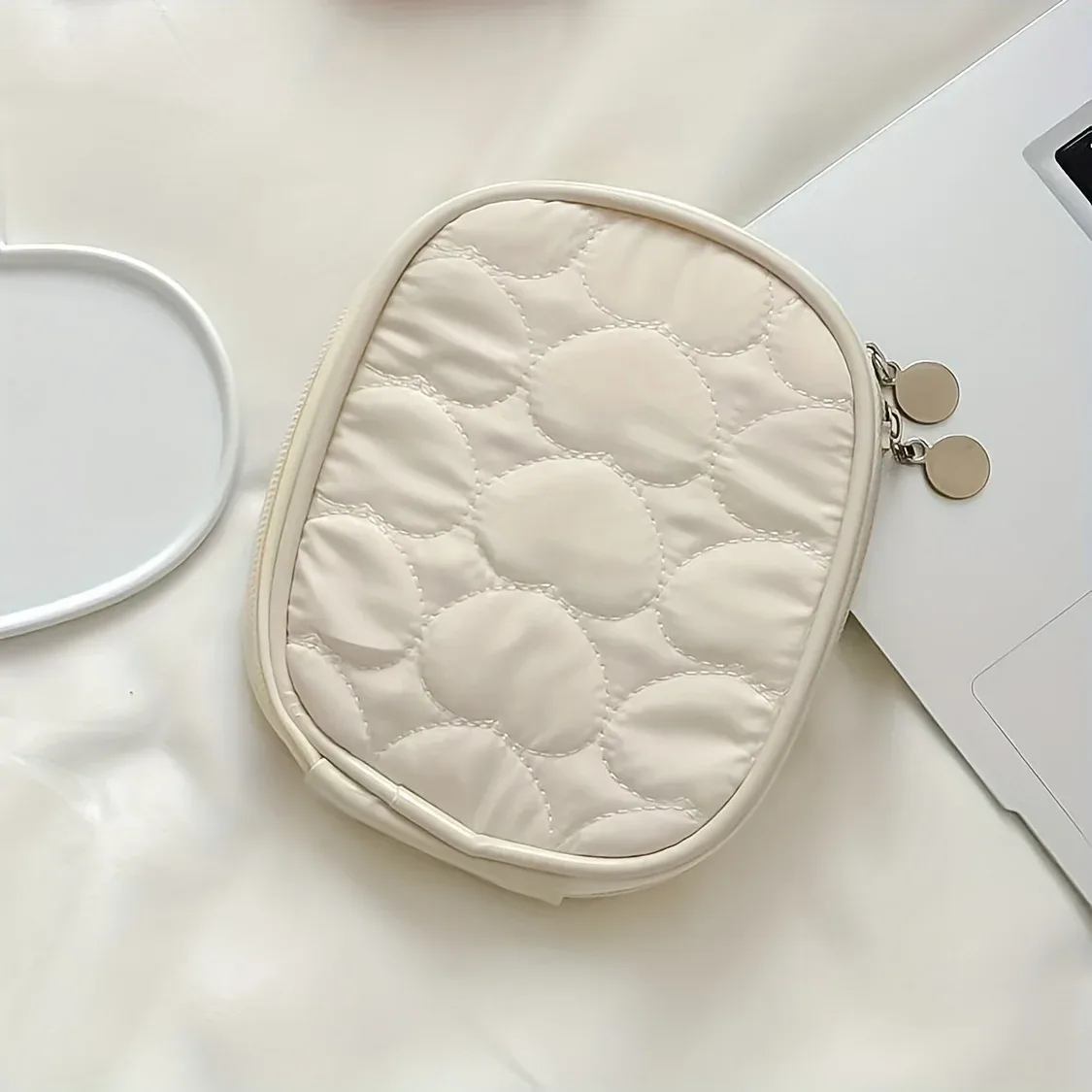 pochette de maquillage portable pour toques, mini sac de rangement de cosmétiques pour rouge à lèvres, organisateur multifonctionnel de grande capacité, trousse de toilette