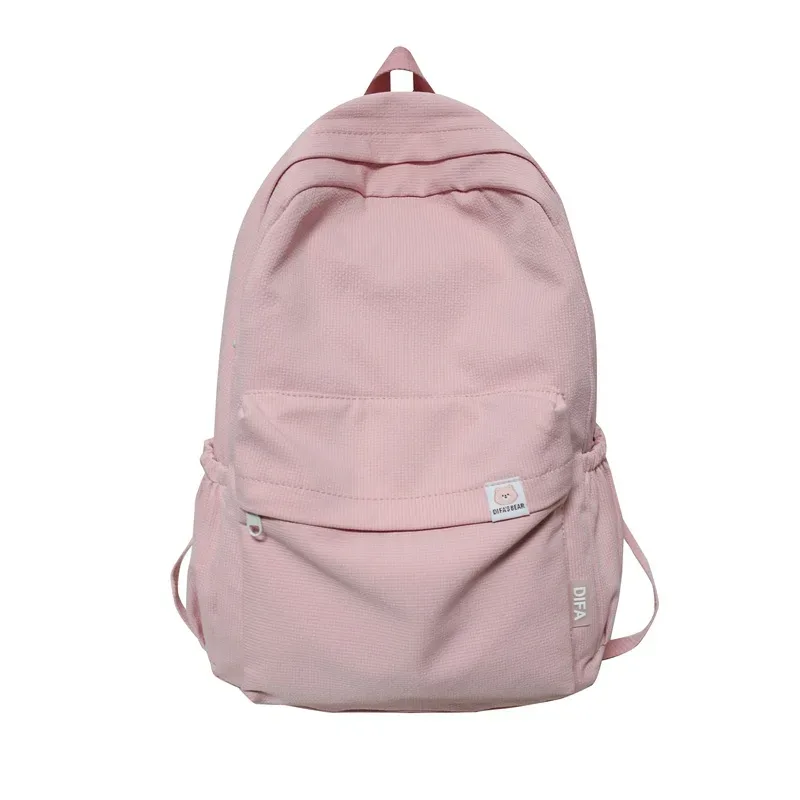 sac à dos élégant, design doux et simple, cartable à poches multiples, voyage, usage quotidien, accessoire de mode, vibrant, parfait, transport quotidien