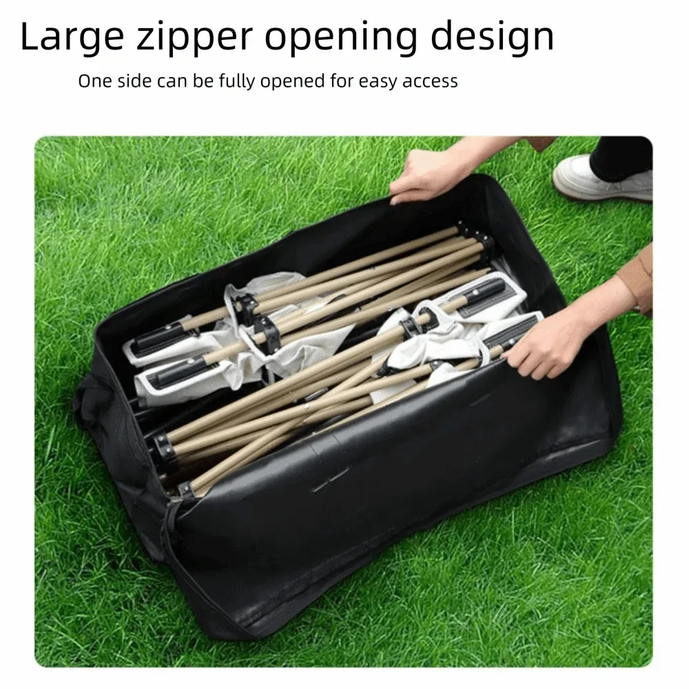 sac de voyage de très grande capacité 55l/100l/150l, poignées renforcées, sac de rangement pliable pour tente de camping, multifonctionnel
