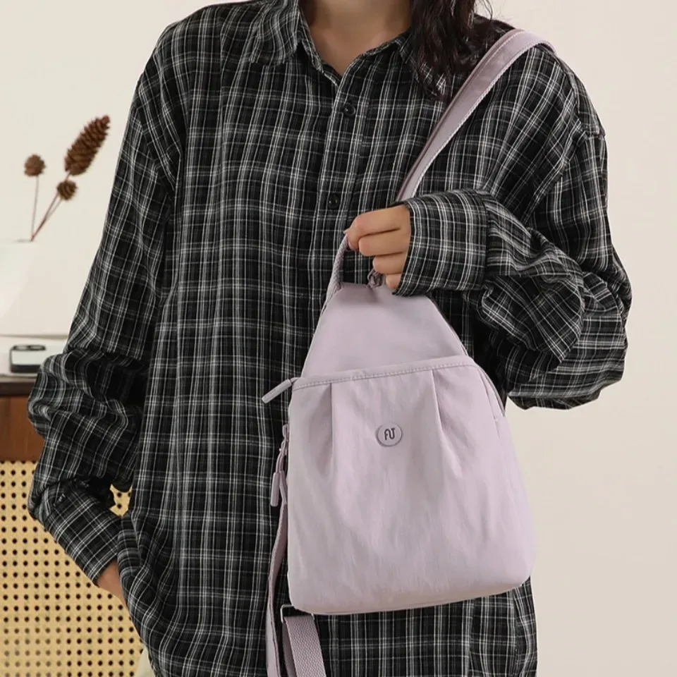 aotian sacs à dos imperméables multifonctionnels poitrine bandoulière sacs à bandoulière pour femmes adolescentes voyage sac de bouteille d'eau en nylon